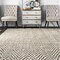 Nuloom Vania Chevron Jute Area Rug 5ft x 8ft CLWA03A-508 - alternate 4
